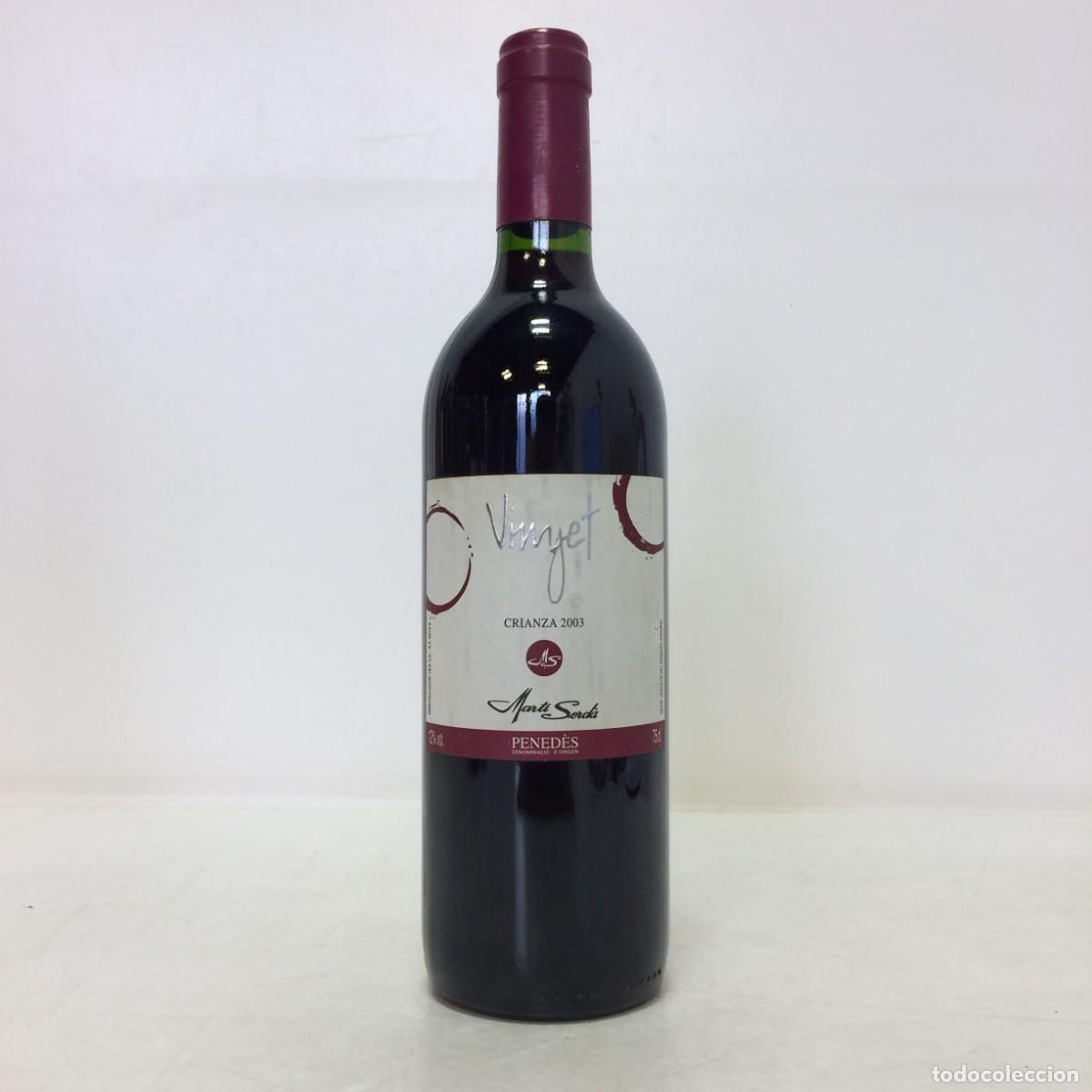 Coleccionismo de vinos y licores: Vino: 2003 Vinyet Crianza, Marti Serda (Penedes)