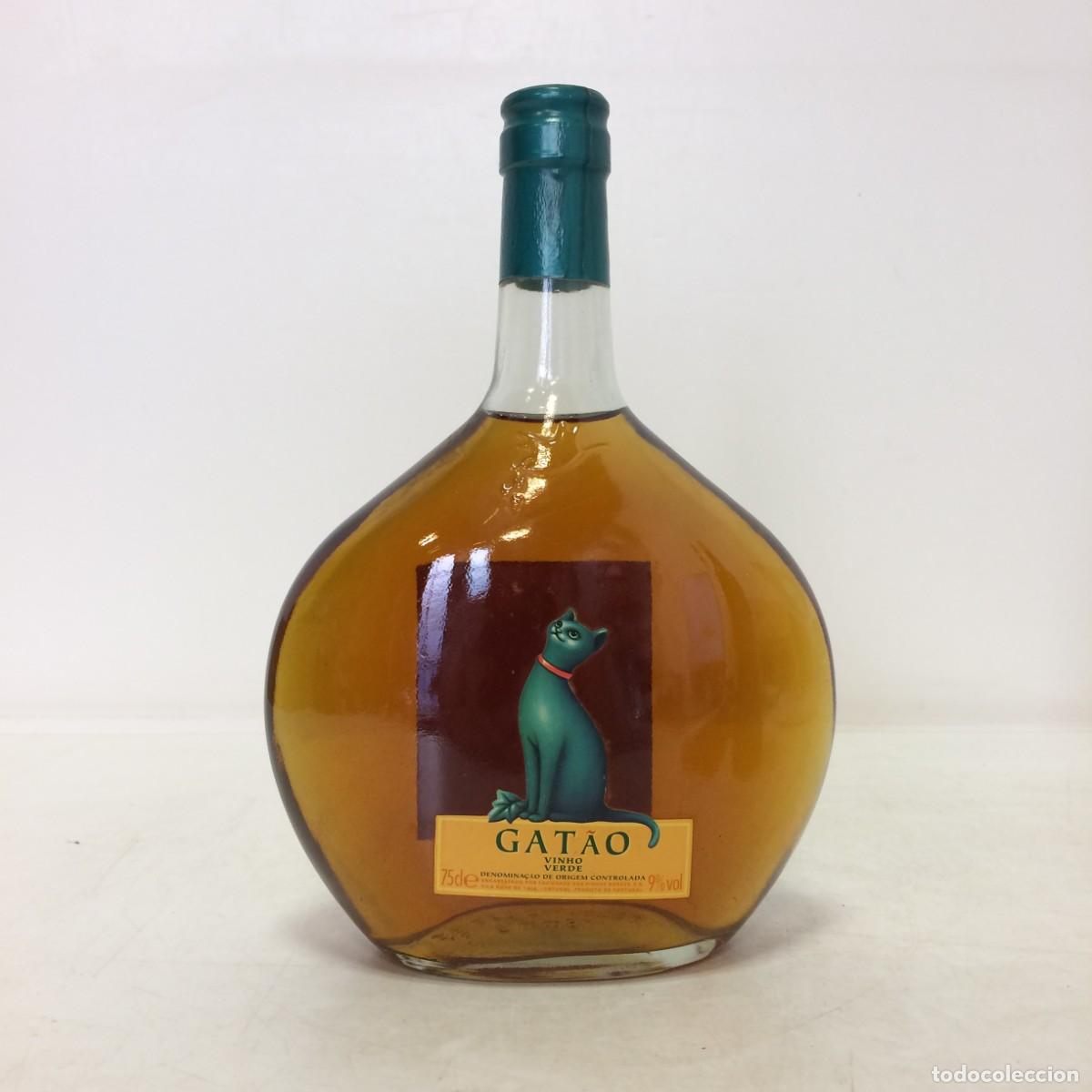Coleccionismo de vinos y licores: Vino: N.V. Gatao, Sociedade Dos Vinhos Borges, S.A. (Vinho Verde / Vino Verde)