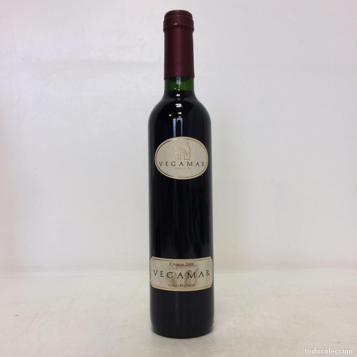 Coleccionismo de vinos y licores: Vino: 2003 Vegamar Crianza, Bodegas Vegamar (Valencia)