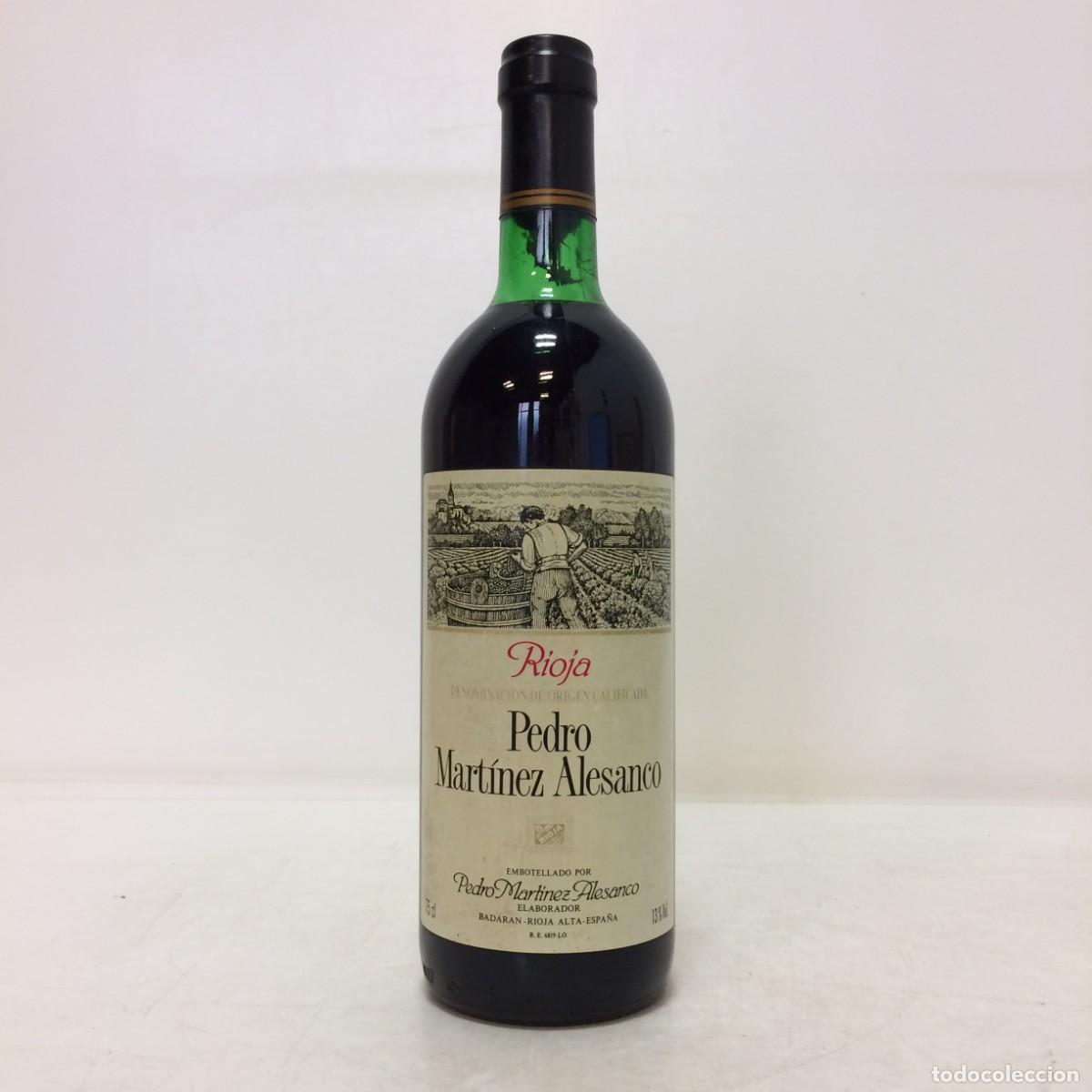 Coleccionismo de vinos y licores: Vino: 1994 Pedro Martinez Alesanco (Rioja)