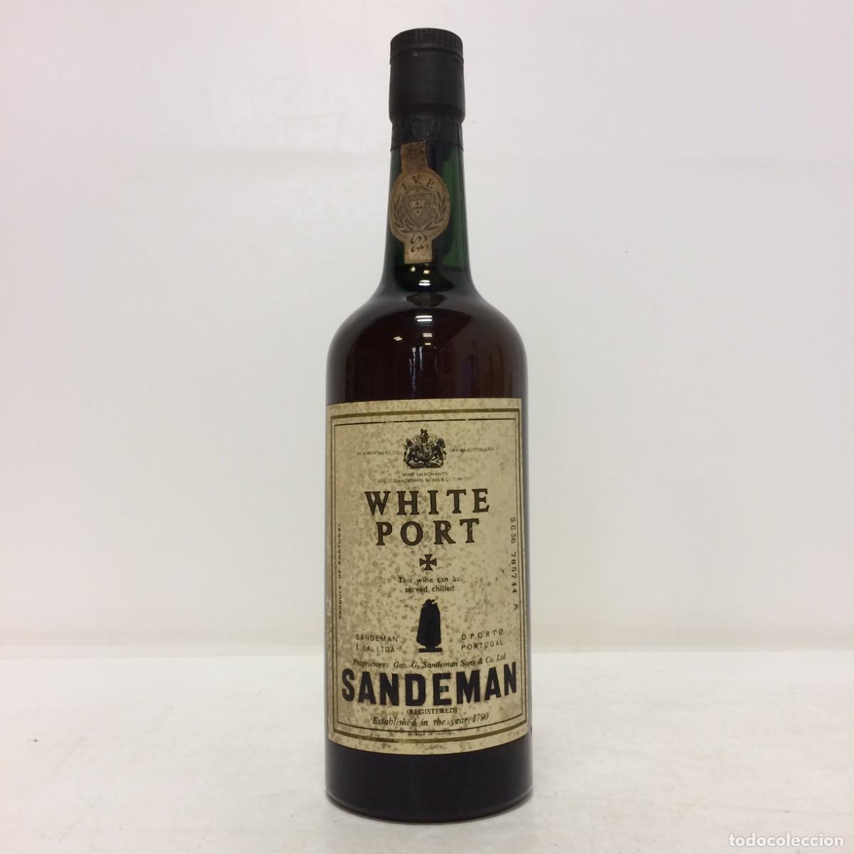 Coleccionismo de vinos y licores: Porto: Sandeman White Port (Portugal)