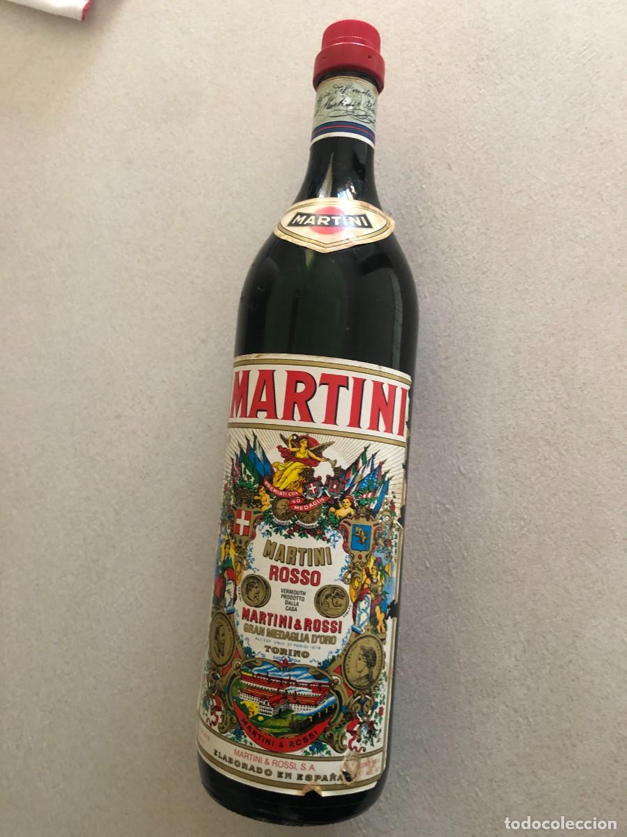 Coleccionismo de vinos y licores: Bermouth Martini Rosso