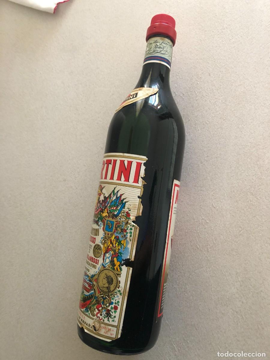 Coleccionismo de vinos y licores: Bermouth Martini Rosso - Foto 3