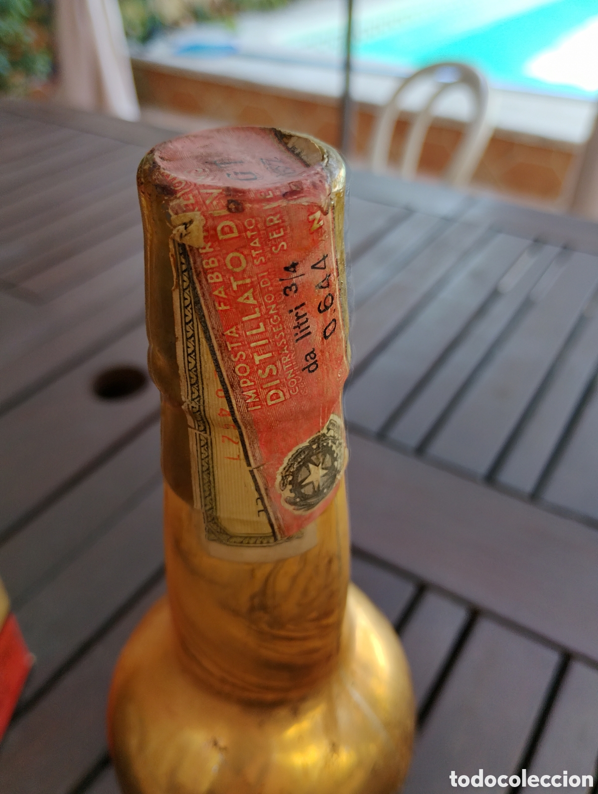 Coleccionismo de vinos y licores: Brandy Rafael con su caja - Foto 2
