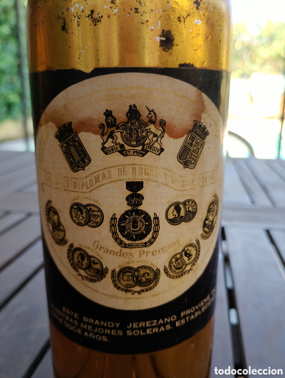 Coleccionismo de vinos y licores: Brandy Rafael precintada - Foto 4