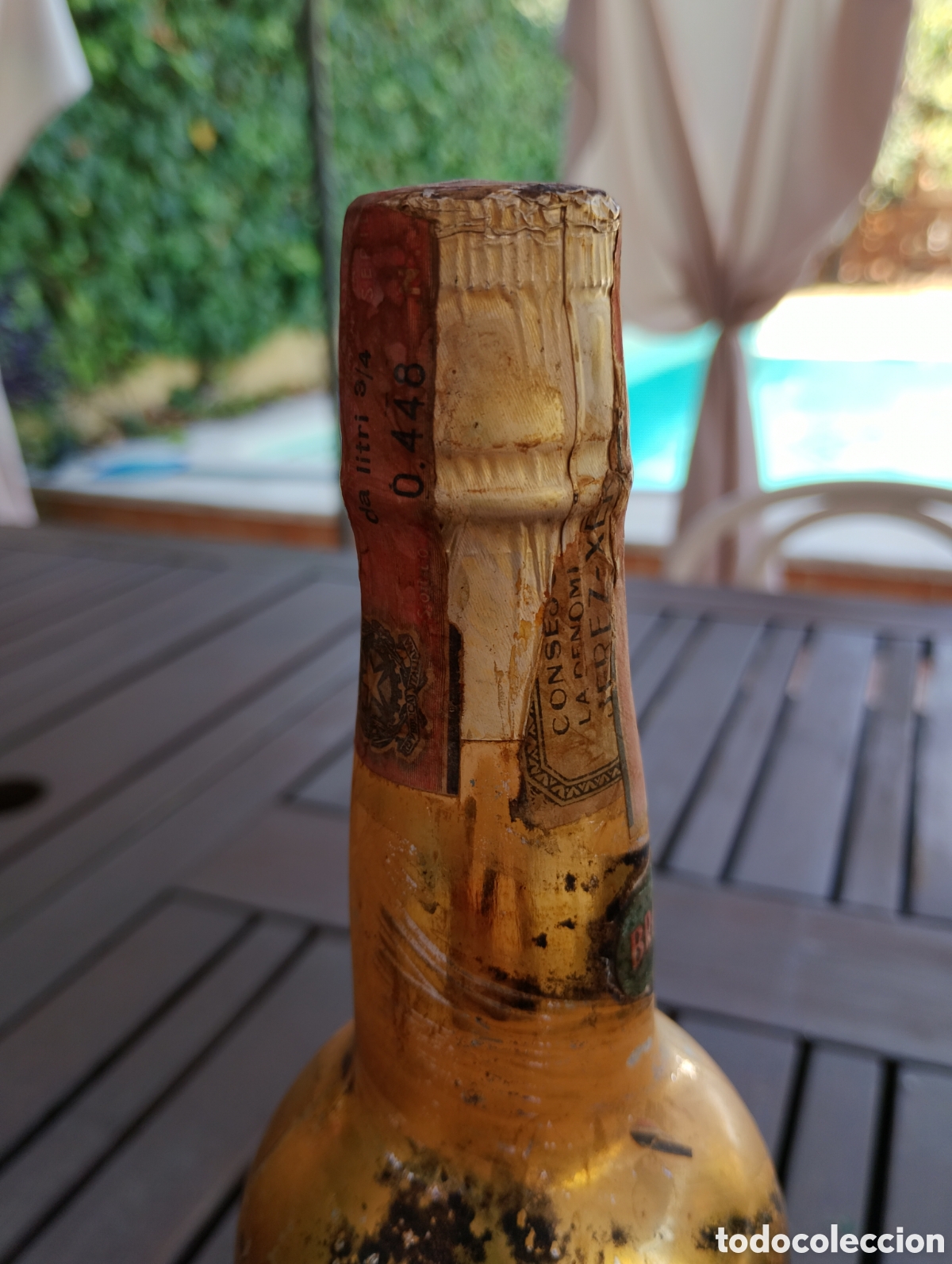 Coleccionismo de vinos y licores: Brandy Rafael precintada - Foto 5
