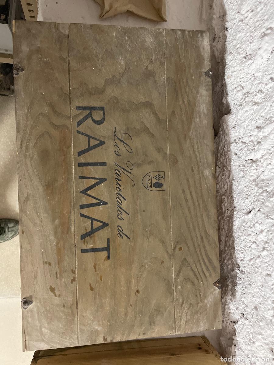 Coleccionismo de vinos y licores: RAIMAT CLOS ABAD&Iacute;A 1988. Lote de 6 botellas en caja de madera original. Costers del Segre