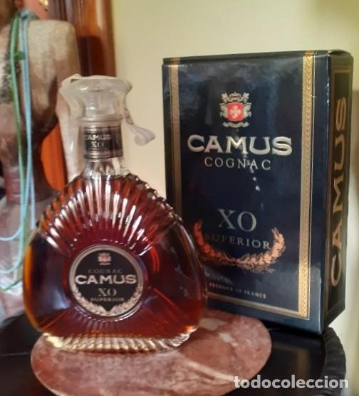 Coleccionismo de vinos y licores: Cognac franc&eacute;s superior CAMUS France cognac 350 ml ENV&Iacute;O GRATIS PENINSULA OPORTUNIDAD