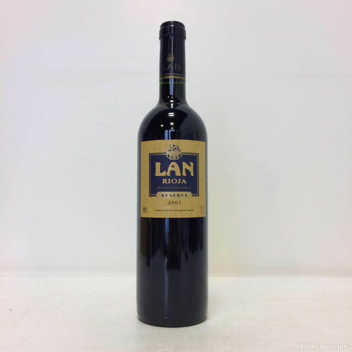 Coleccionismo de vinos y licores: Vino: 2001 Lan Reserva, Bodegas Lan (Rioja)