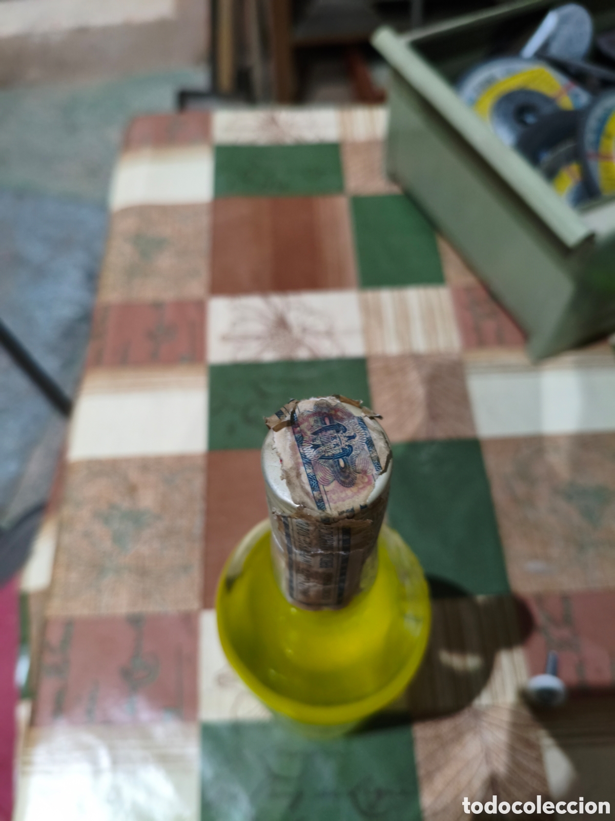 Coleccionismo de vinos y licores: Botella Chartreuse 43 grados - Foto 4