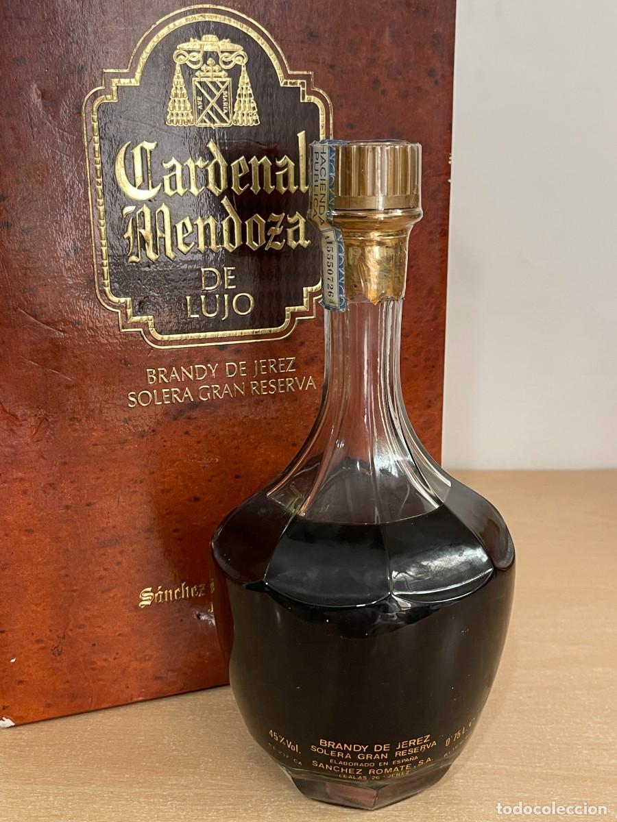 Coleccionismo de vinos y licores: Brandy de Jerez Solera CARDENAL MENDOZA DE LUJO Gran Reserva Edici&oacute;n Limitada