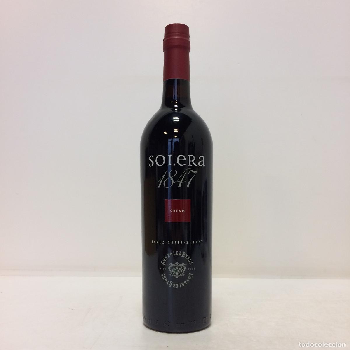 Coleccionismo de vinos y licores: Jerez: Solera 1847 Cream, Gonzalez Byass, Xeres-Sherry (Jerez)