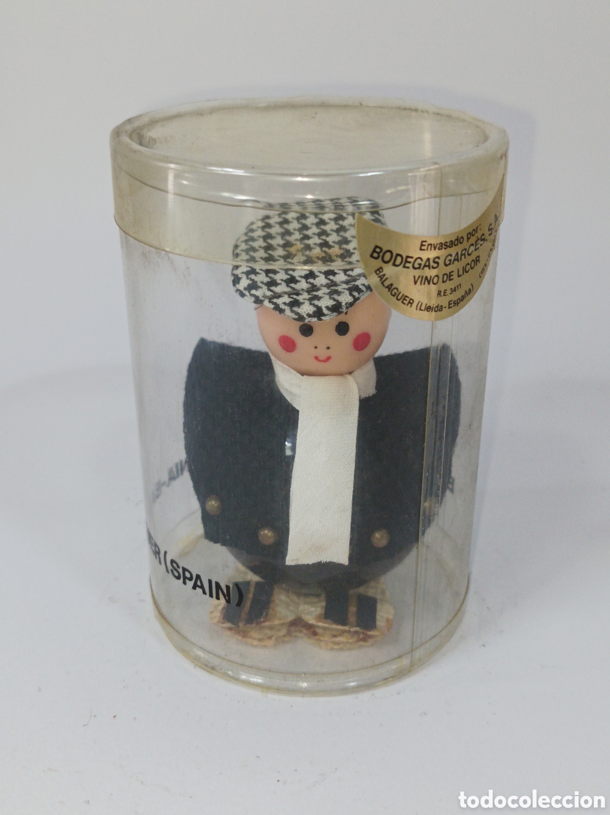 Coleccionismo de vinos y licores: VINO DE LICOR. MINIATURA BODEGAS GARCES. ARTESAN&Iacute;A BOTELLIN ANTIGUO.