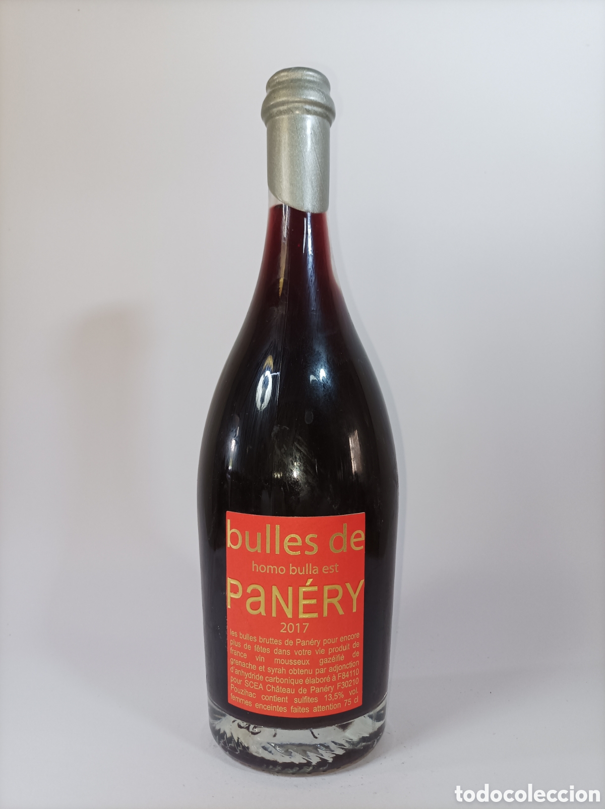 Coleccionismo de vinos y licores: BULLES DE PANERY. 2017. BOTELLA VINO ANTIGUA.