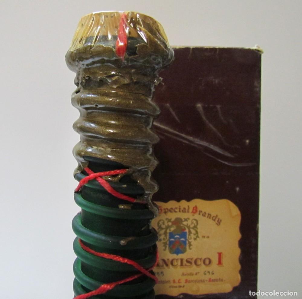 Coleccionismo de vinos y licores: 1 x Brandy Francisco I - Foto 3
