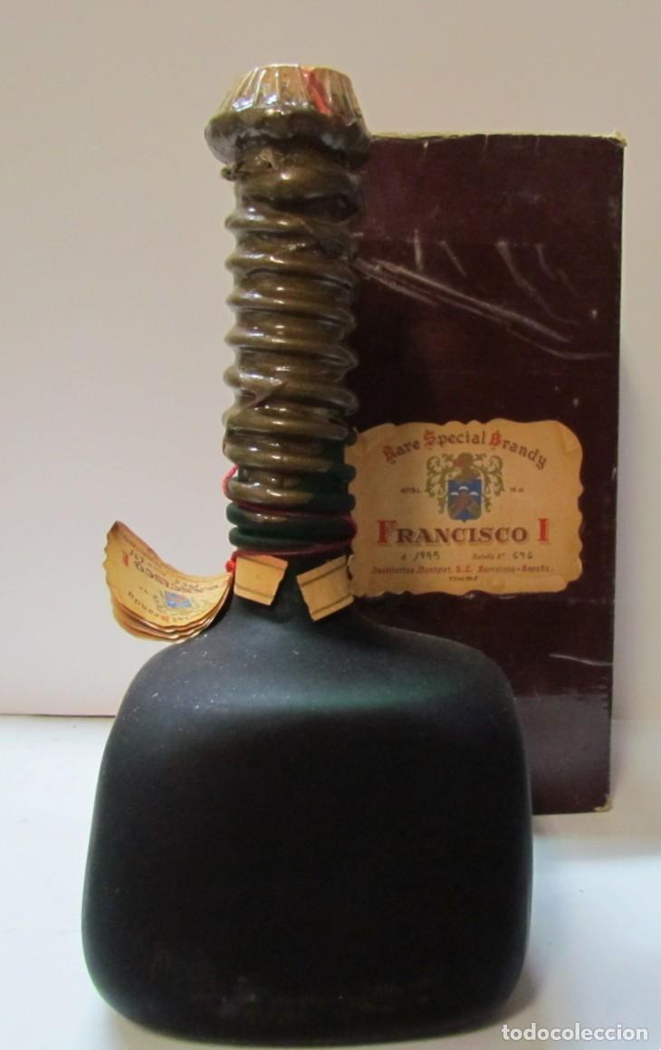 Coleccionismo de vinos y licores: 1 x Brandy Francisco I - Foto 4