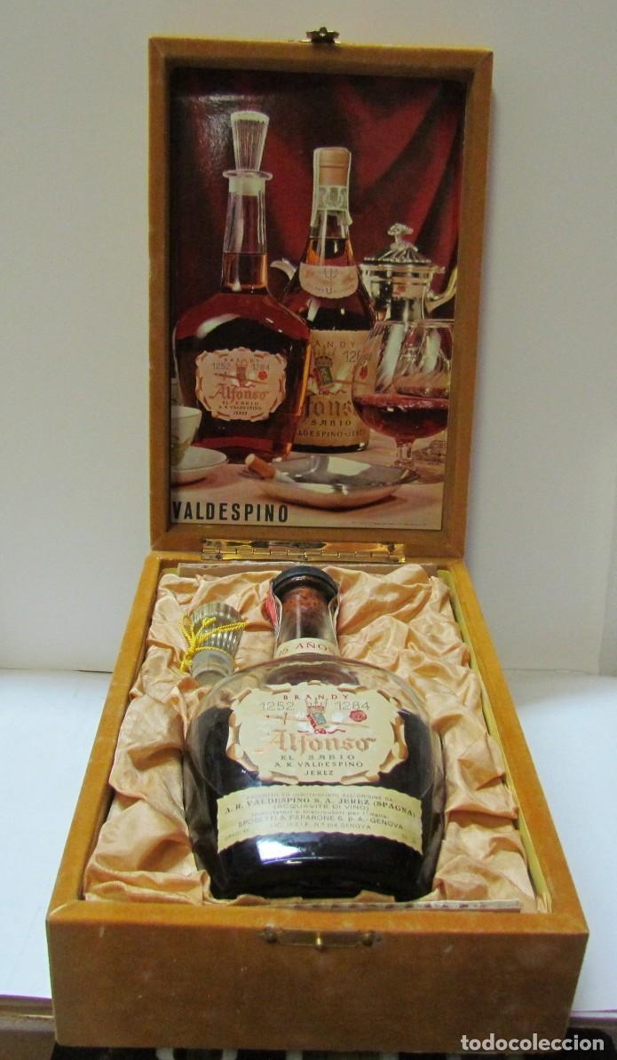 Coleccionismo de vinos y licores: 1 x Brandy Alfonso El Sabio