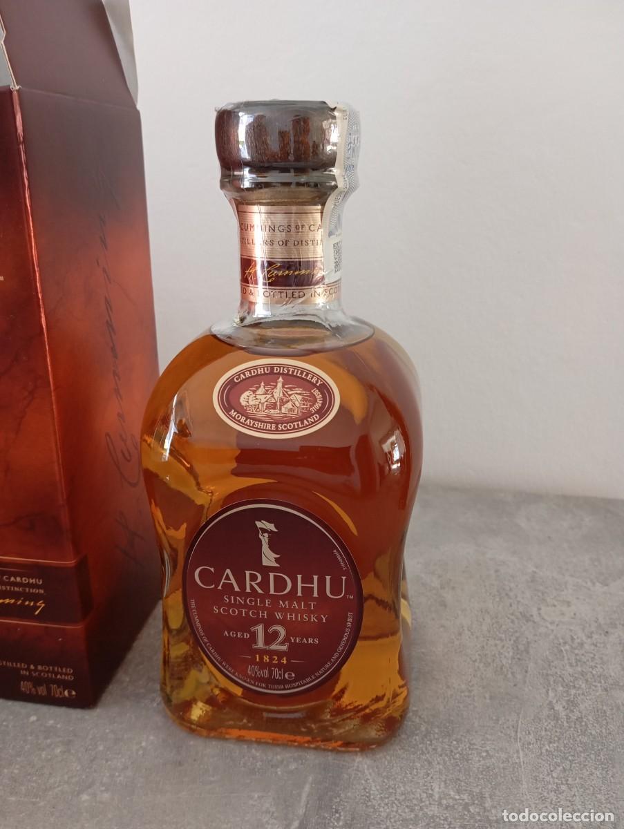 Coleccionismo de vinos y licores: Cardhu 12 A&ntilde;os Single Malt Scotch Whiskey 70cl