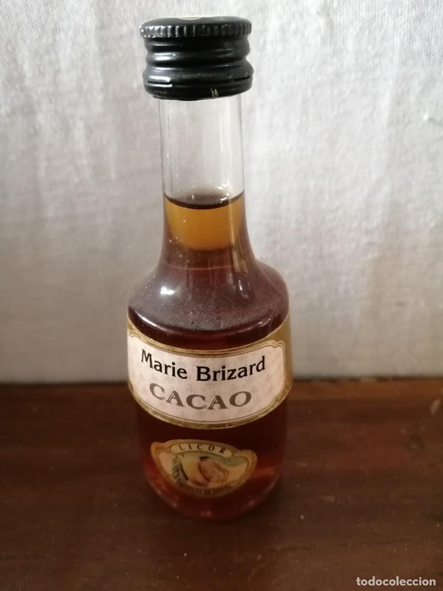 Coleccionismo de vinos y licores: BOTELLIN CACAO MARIE BRIZARD