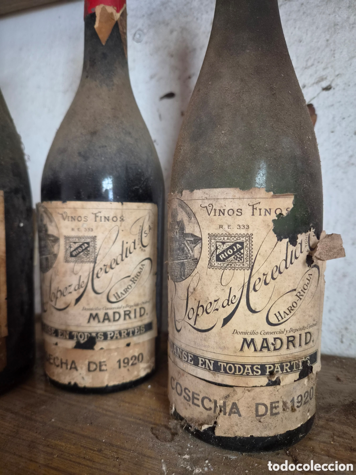 Coleccionismo de vinos y licores: 4 botellas Lopez de Heredia - Foto 2
