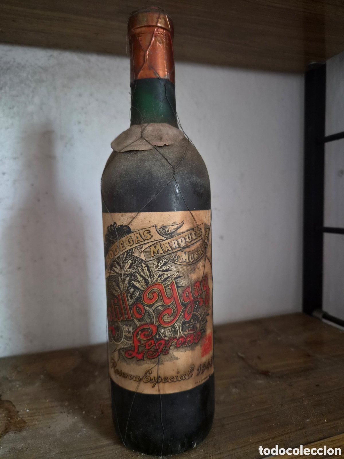 Coleccionismo de vinos y licores: Castillo de Ygay Reserva especial 1942