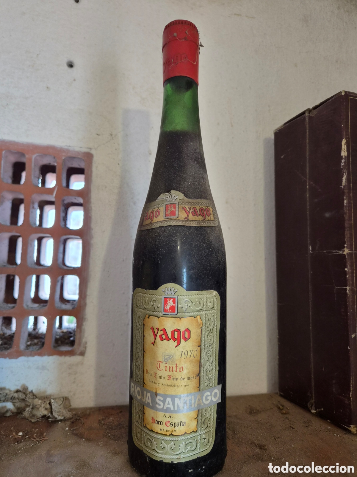 Coleccionismo de vinos y licores: Rioja Santiago - Yago 1970