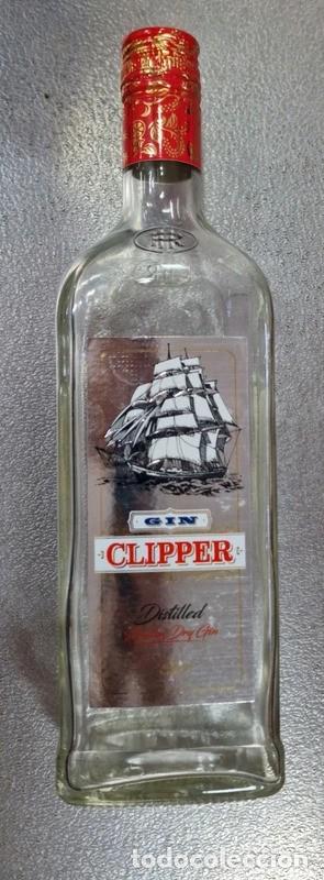 Coleccionismo de vinos y licores: Gin Clipper (Botella) - Foto 1