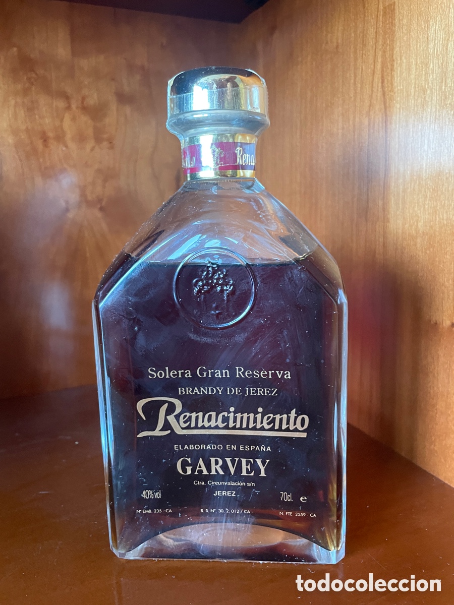 Coleccionismo de vinos y licores: Solera gran reserva Jerez Renacimiento