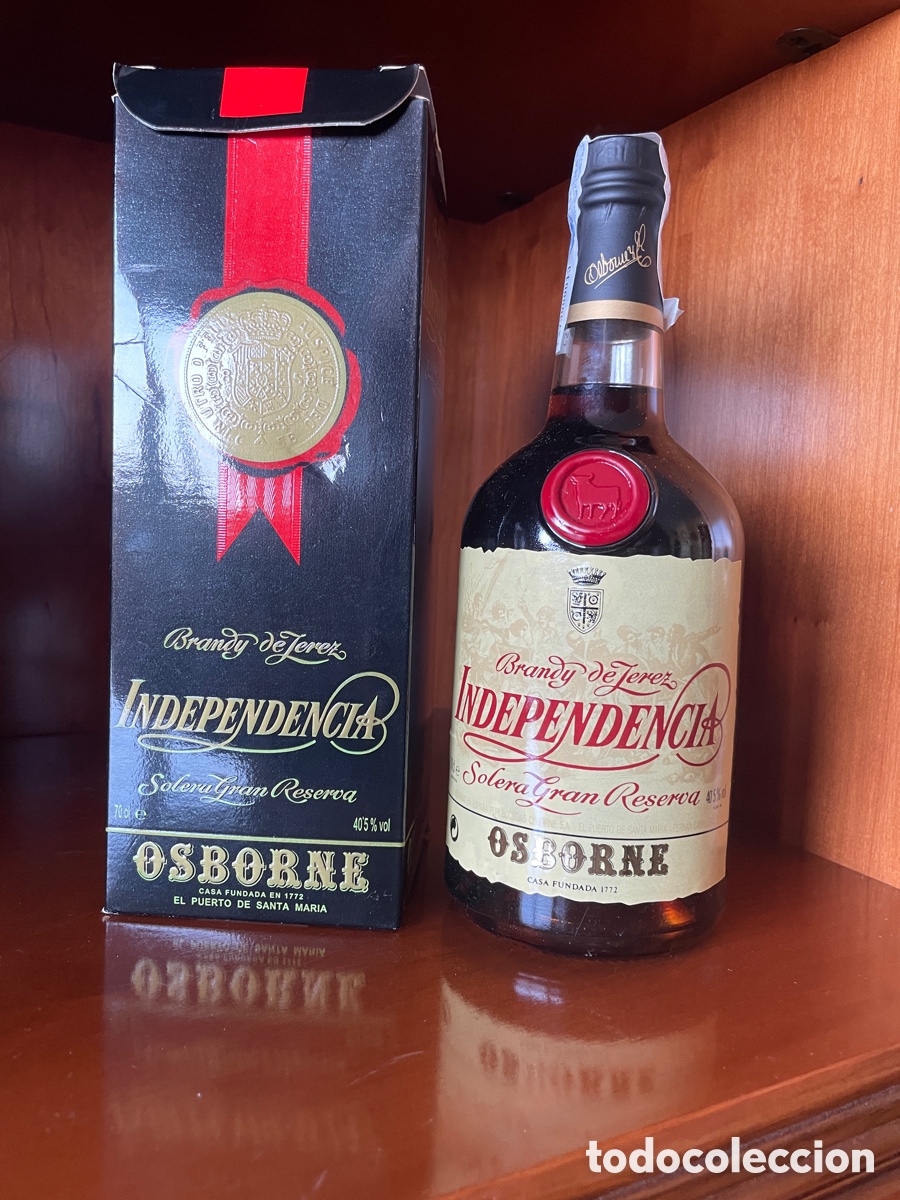 Coleccionismo de vinos y licores: Brandy de Jerez Independiente