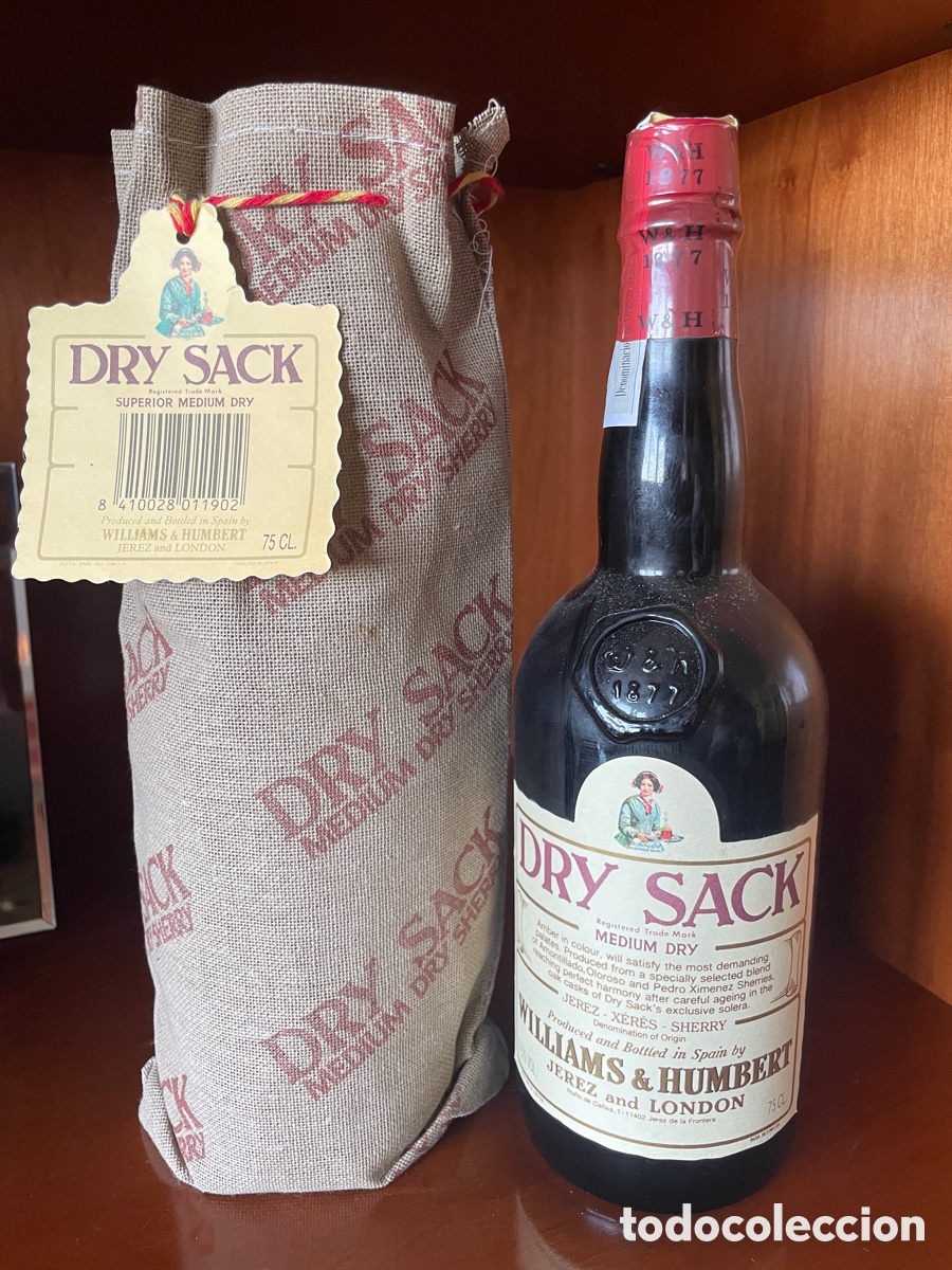 Coleccionismo de vinos y licores: Jerez & London Dry Sack M&eacute;dium dry sherry