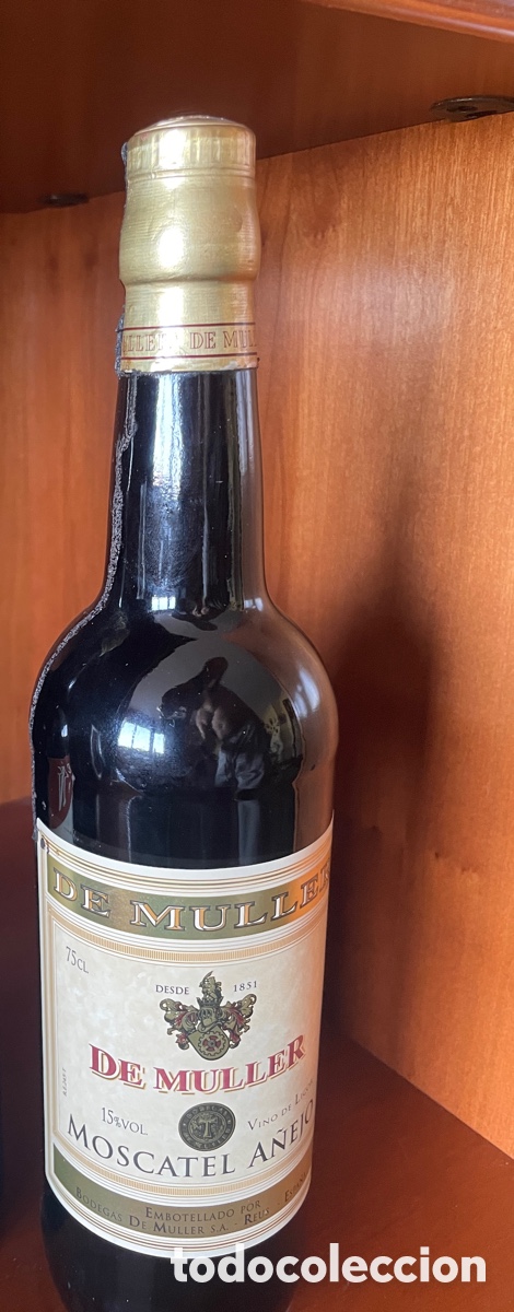 Coleccionismo de vinos y licores: Moscatel a&ntilde;ejo De Muller