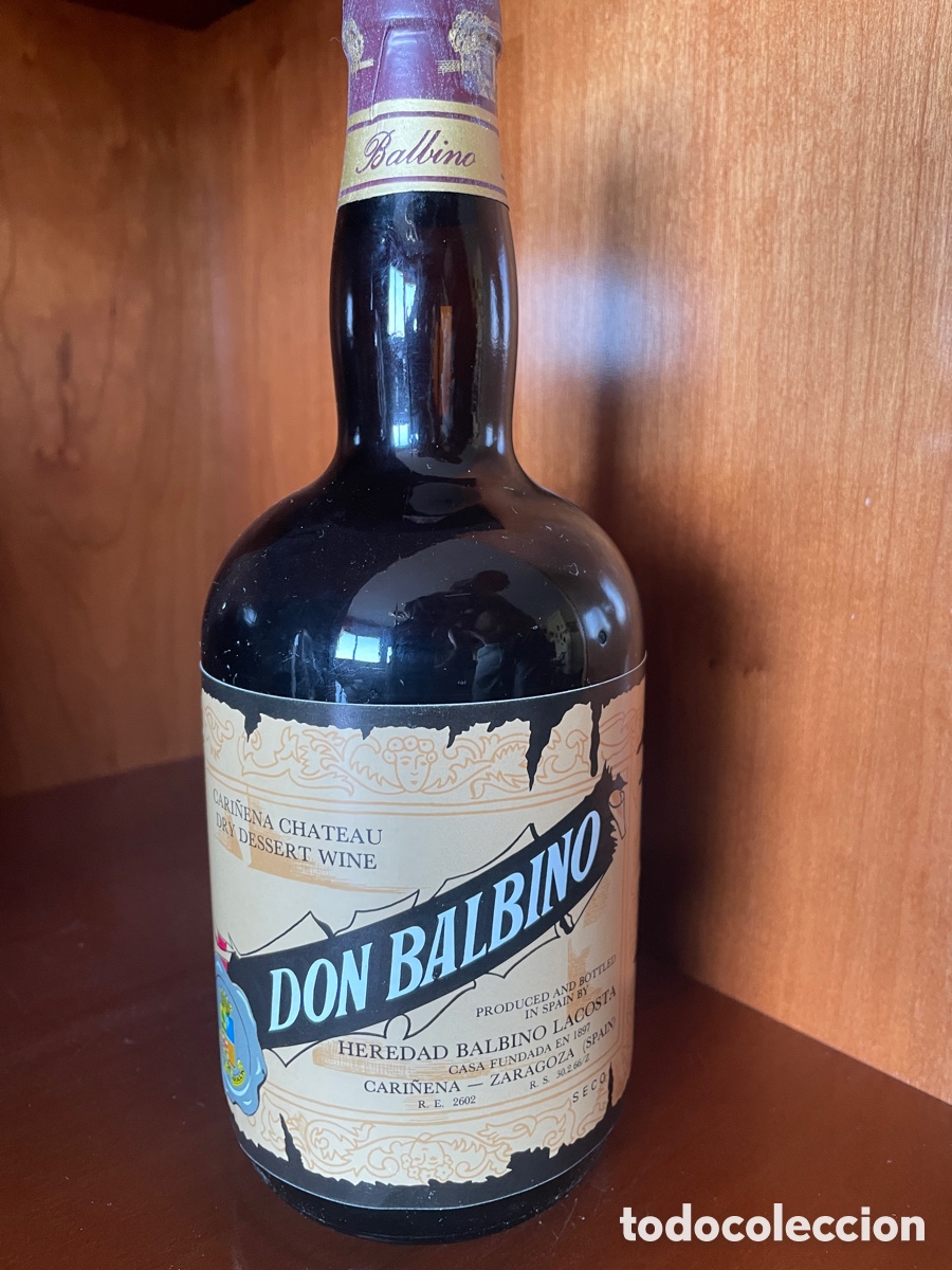 Coleccionismo de vinos y licores: Vino Cari&ntilde;ena Don Balbino bodegas Lacosta