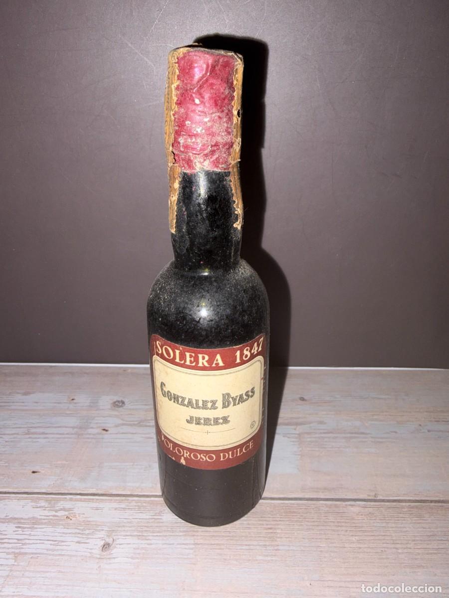 Coleccionismo de vinos y licores: BOTELL&Iacute;N. SOLERA. OLOROSO DULCE. GONZALEZ BYASS. JEREZ