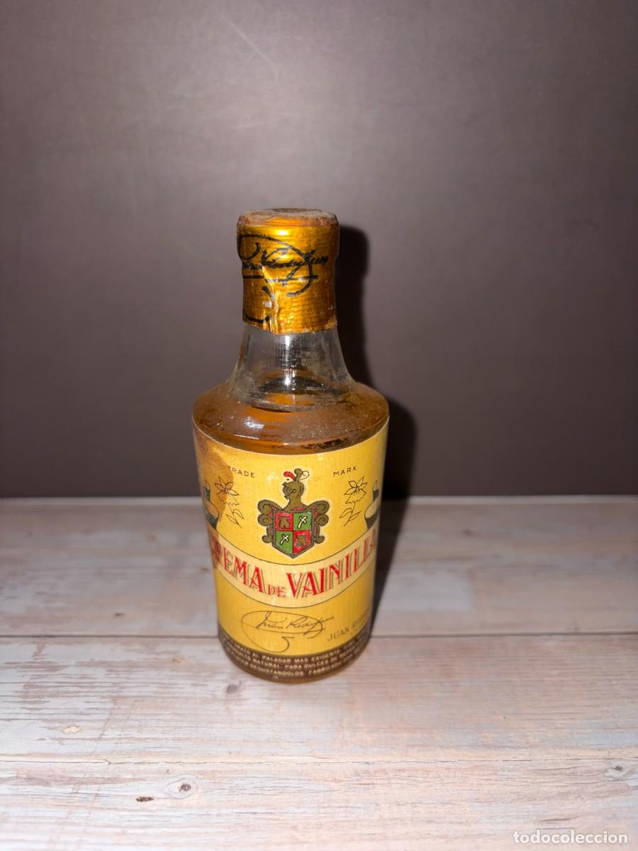 Coleccionismo de vinos y licores: BOTELL&Iacute;N. CREMA DE VAINILLA. JUAN RODRIGUEZ, LINARES.