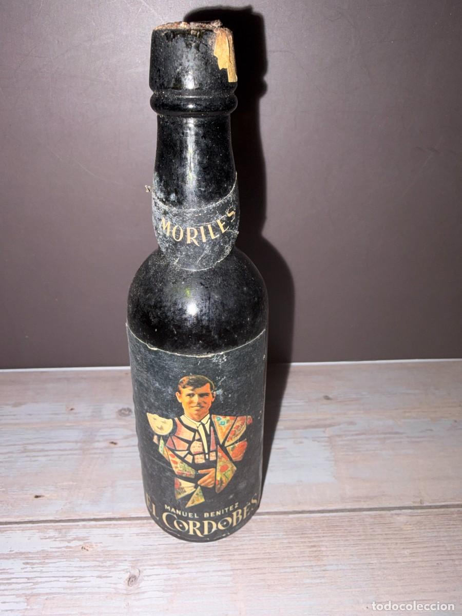 Coleccionismo de vinos y licores: BOTELL&Iacute;N. MORILES. EL CORDOB&Eacute;S. MANUEL BENITEZ