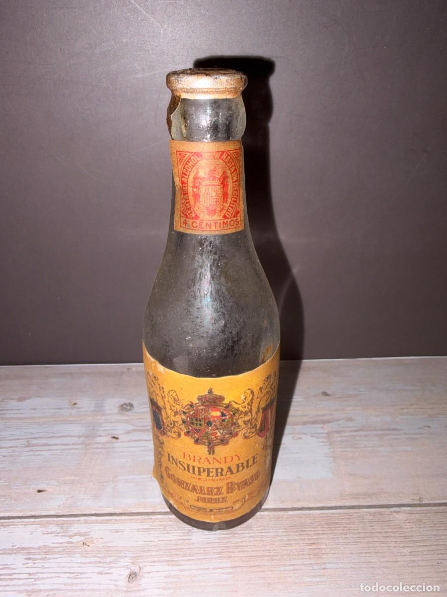 Coleccionismo de vinos y licores: BOTELL&Iacute;N. BRANDY INSUPERABLES VIEJISIMO. GONZALEZ BYASS. JEREZ
