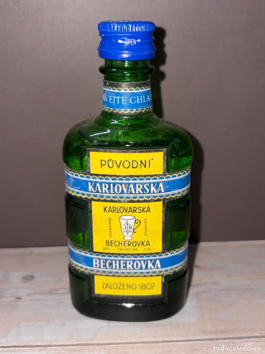 Coleccionismo de vinos y licores: BOTELL&Iacute;N. KARLOVARSKA. BECHEROVKA. PUVODNI. ZALOZENO 1807