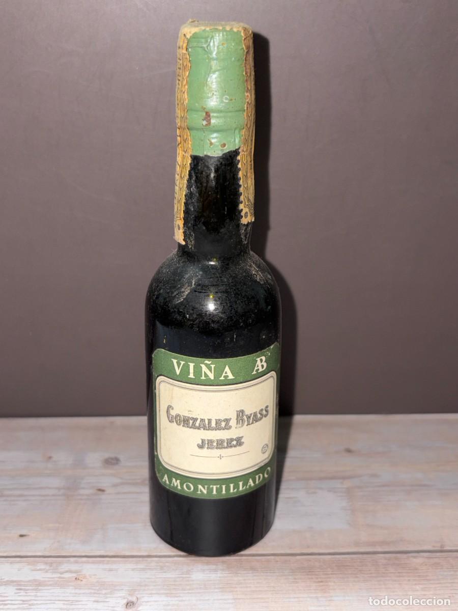 Coleccionismo de vinos y licores: BOTELL&Iacute;N. VILLA AB AMONTILLADO. GONZALEZ BYASS. JEREZ
