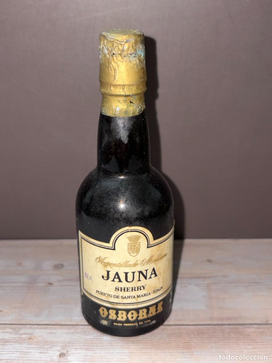Coleccionismo de vinos y licores: BOTELL&Iacute;N. AMONTILLADO JAUNA SHERRY. OSBORNE. PUERTO SANTA MARIA