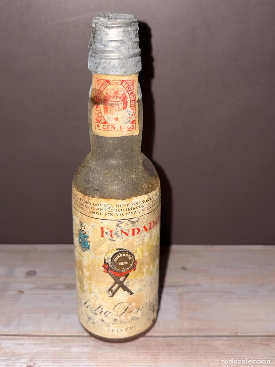 Coleccionismo de vinos y licores: BOTELL&Iacute;N. BRANDY FUNDADOR. PEDRO DOMECQ. JEREZ.