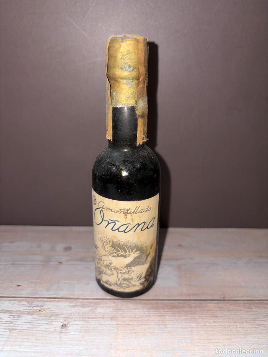 Coleccionismo de vinos y licores: BOTELL&Iacute;N. AMONTILLADO. O&Ntilde;ANA. GARVEY