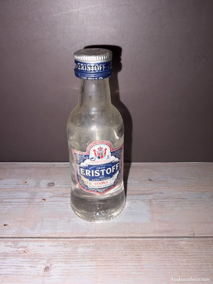 Collectionnisme de vins et liqueurs: BOTELL&Iacute;N. VODKA. ERISTOFF.