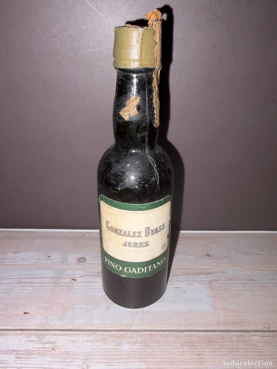 Colecionismo de vinhos e licores: BOTELL&Iacute;N. FINO GADITANO. GONZALEZ BYASS. JEREZ.