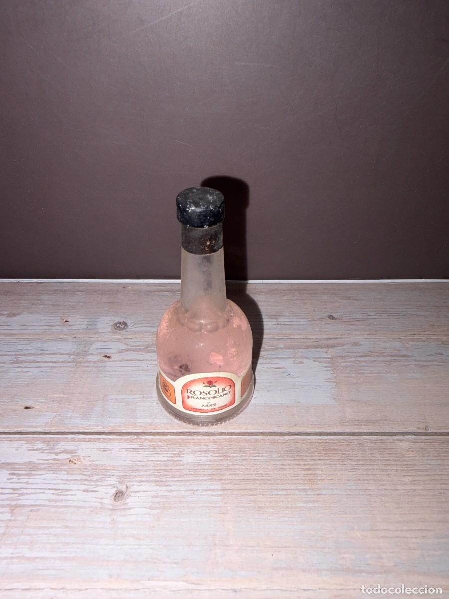 Collectionnisme de vins et liqueurs: BOTELL&Iacute;N. LICOR. ROSOLIO. FRANCESCANO DE ASSISI