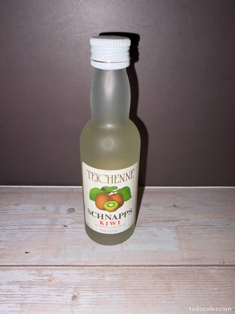 Collectionnisme de vins et liqueurs: BOTELL&Iacute;N. SCHNAPPS KIWI. TEICHENNE.