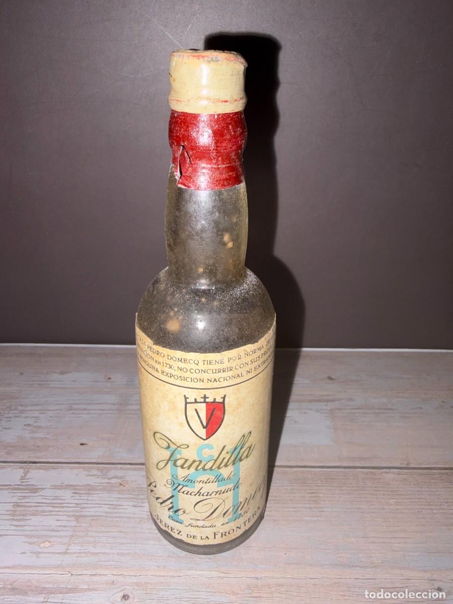 Coleccionismo de vinos y licores: BOTELL&Iacute;N. JANDILLA. AMONTILLADO MACHARNUDO. PEDRO DOMECQ. JEREZ