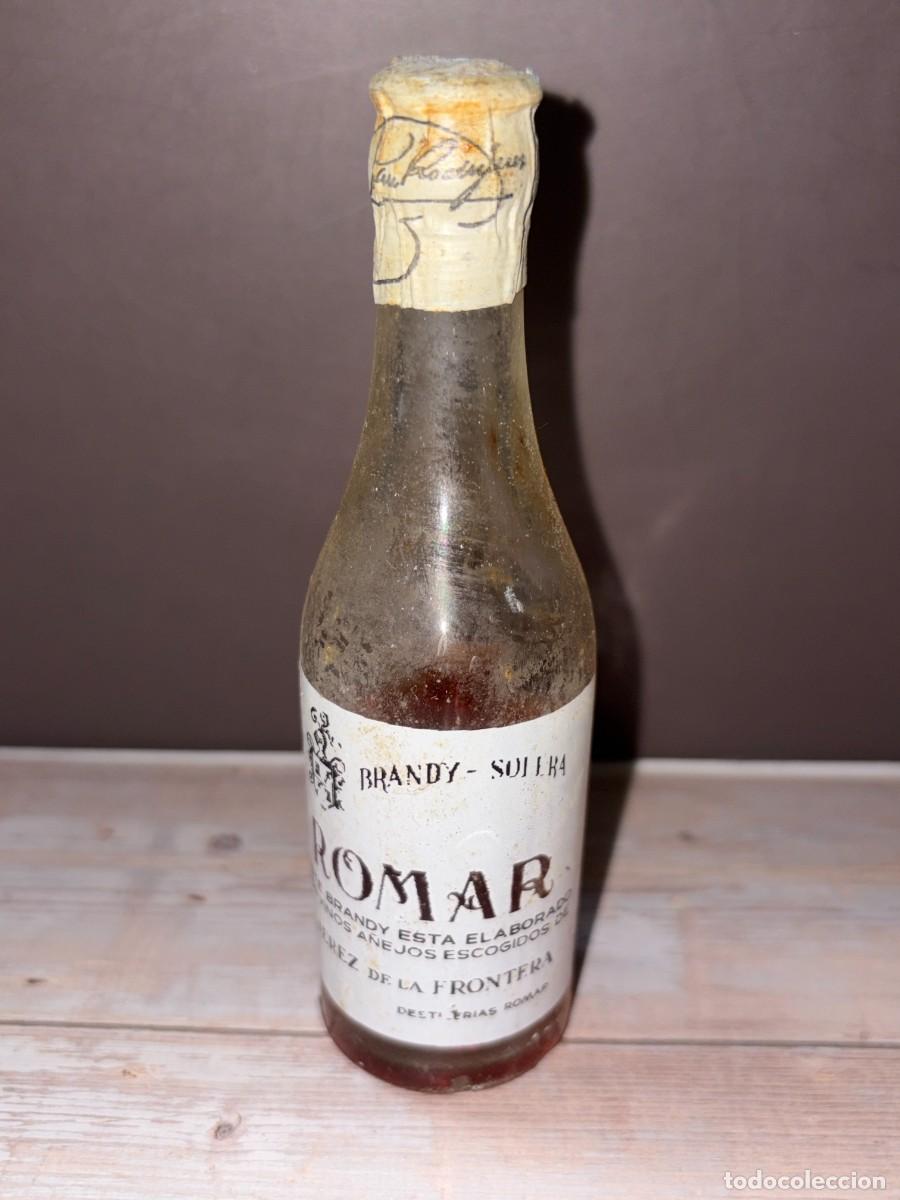 Coleccionismo de vinos y licores: BOTELL&Iacute;N. BRANDY-SOLERA. ROMAR. JEREZ