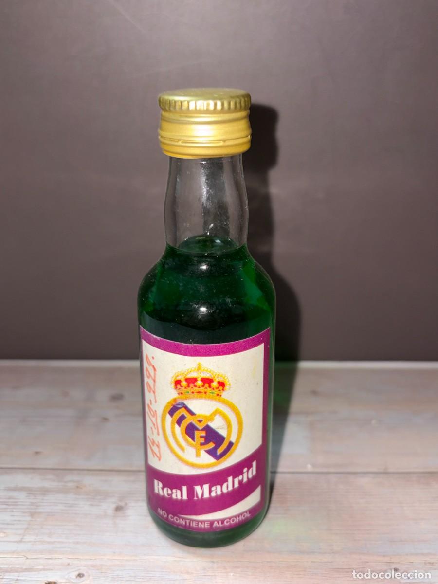Coleccionismo de vinos y licores: BOTELL&Iacute;N. LICOR SIN ALCOHOL. REAL MADRID