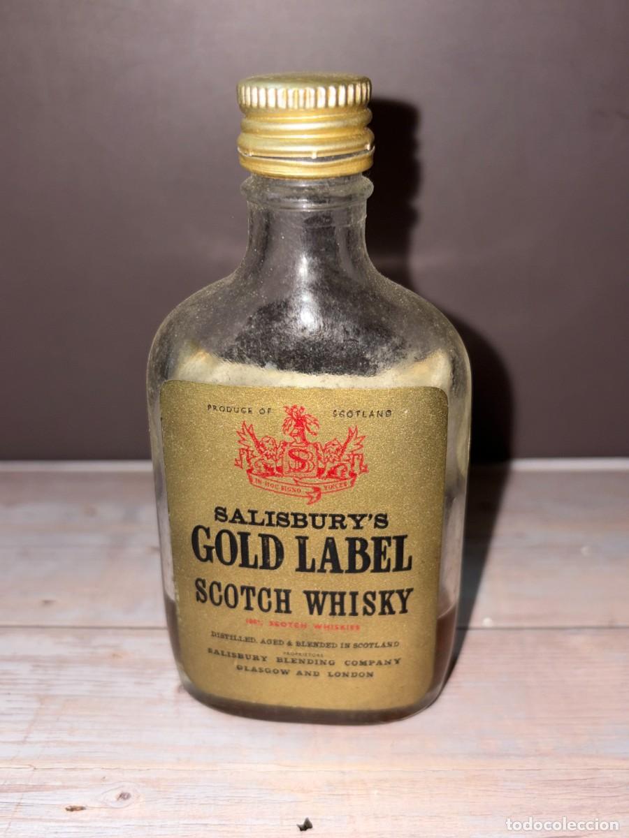 Coleccionismo de vinos y licores: BOTELL&Iacute;N. SCOTCH WHISKY. SALISBURY'S GOLD LABEL.