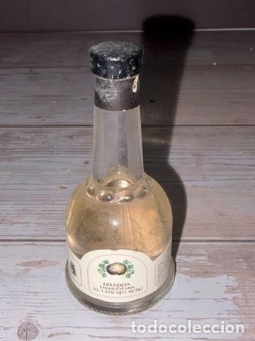 Coleccionismo de vinos y licores: BOTELL&Iacute;N. GRAPPA FRANCESCANA AL CARCUFO NERO